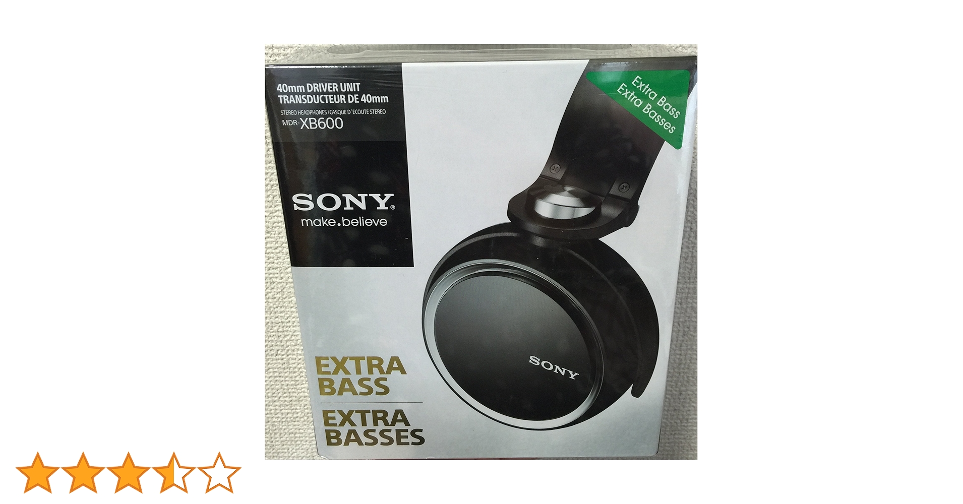 SONY EXTRA BASS 密閉型ヘッドホン ブラック MDR-XB600/B i8my1cf MDRXB600B｜SONY EXTRA BASS 密閉型ヘッドホン ブラック MDR